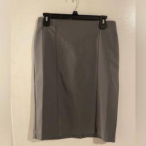 Van Heusen Gray Pencil Skirt